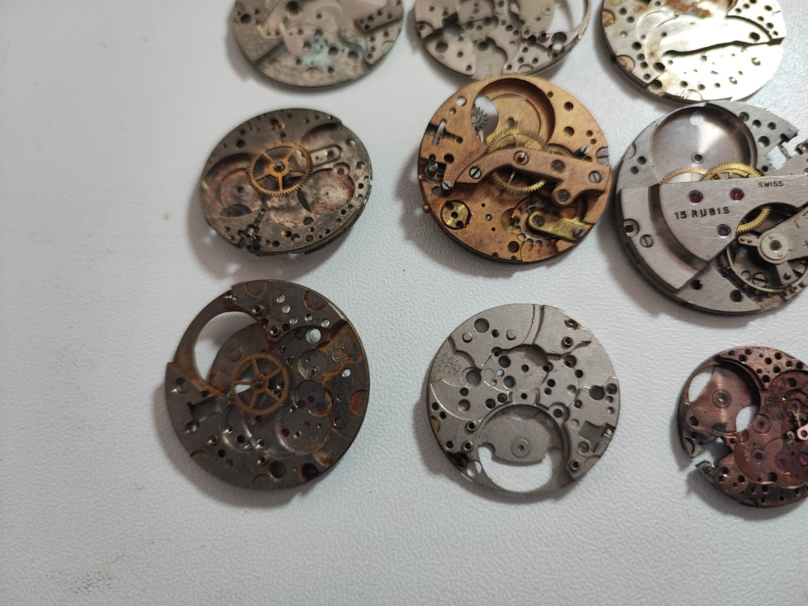 mix AS Watch Main Plate lot AS 1423 AS 1916 AS 1203 AS 1691/93 ST 1940/41 others