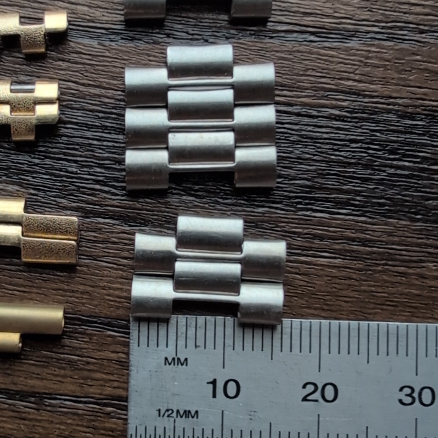 Job Lot of NSA Watch Bracelet Links for JLC, Heuer, & Generic Bracelets (AS25)