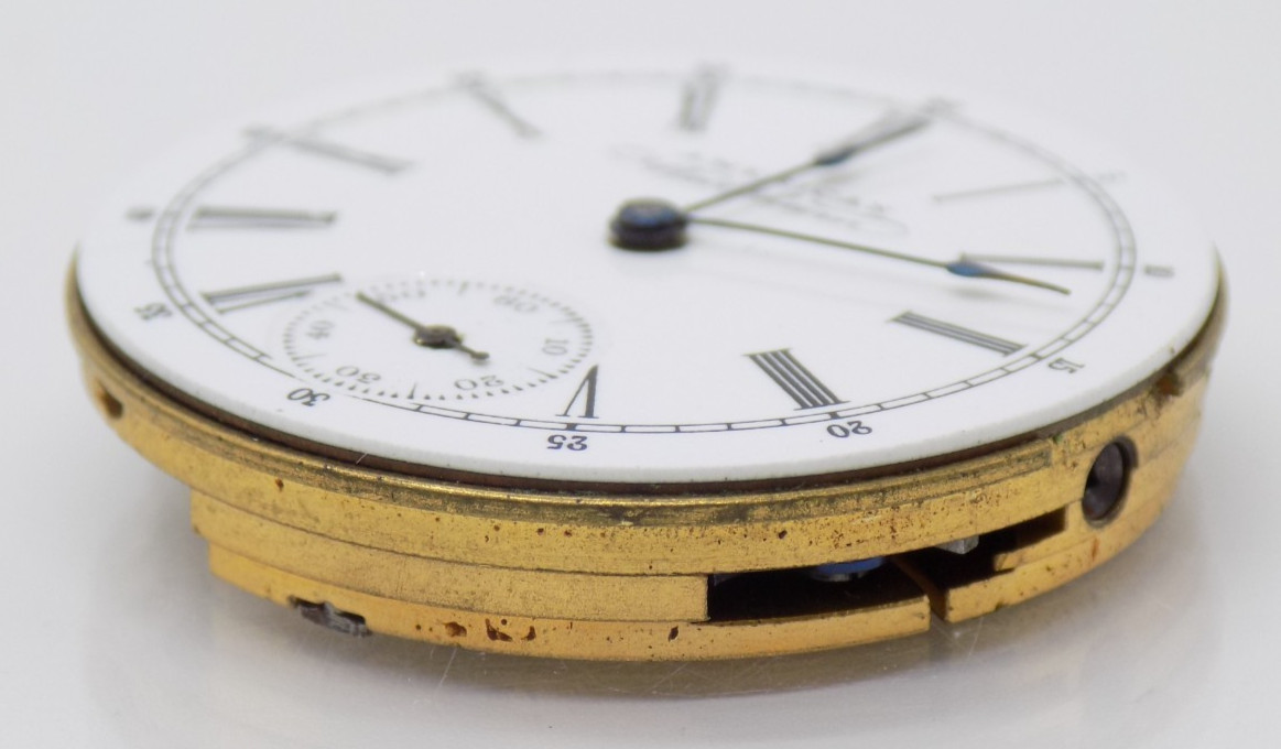1891 American Waltham Grade 60 Model 1891 0s Pocket 7J Watch Movement