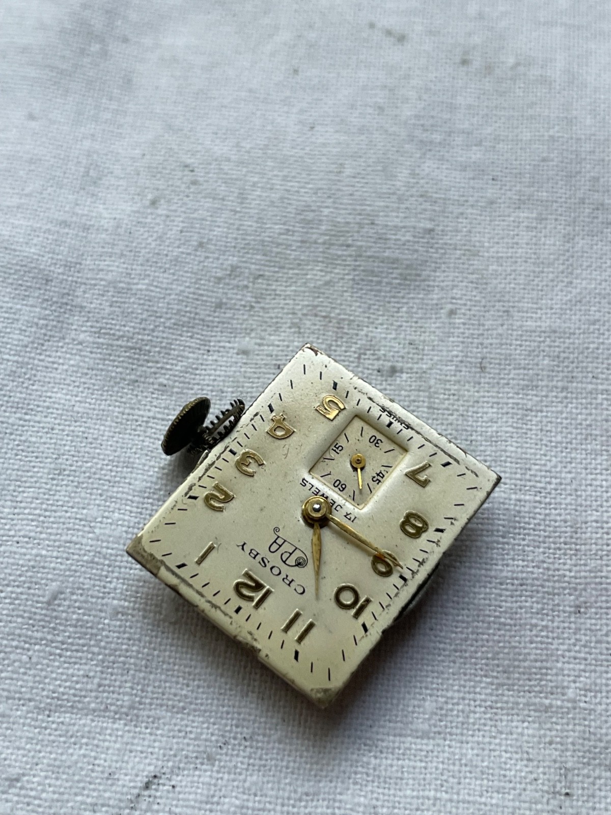 Crosby – movement for mens watch AS IS, lot 2105