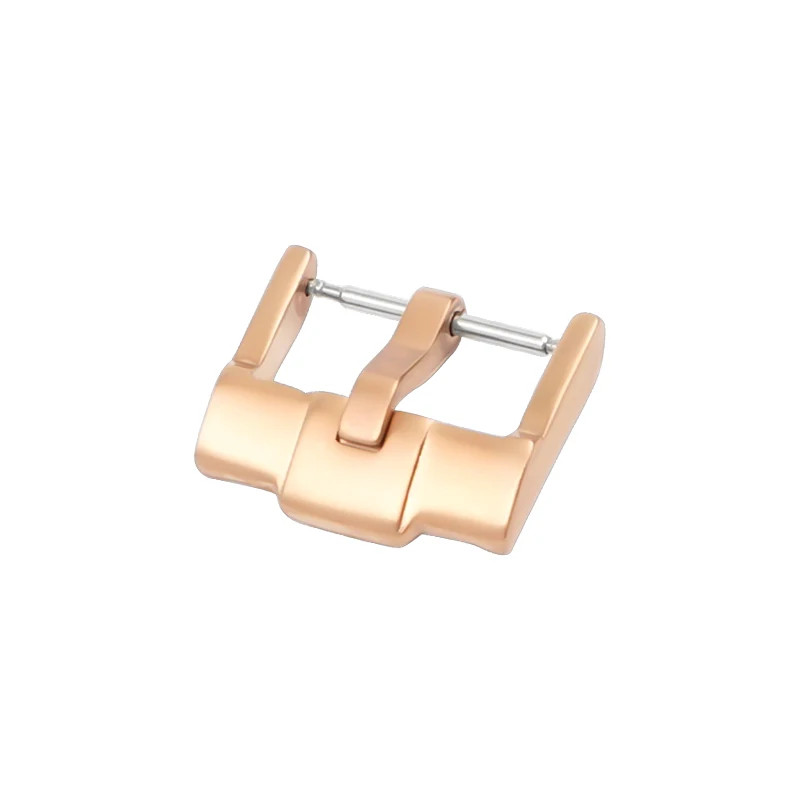 Stainless Steel Watch Strap Buckle 16mm 18 20mm 22 24mm Brushed Band Metal Clasp