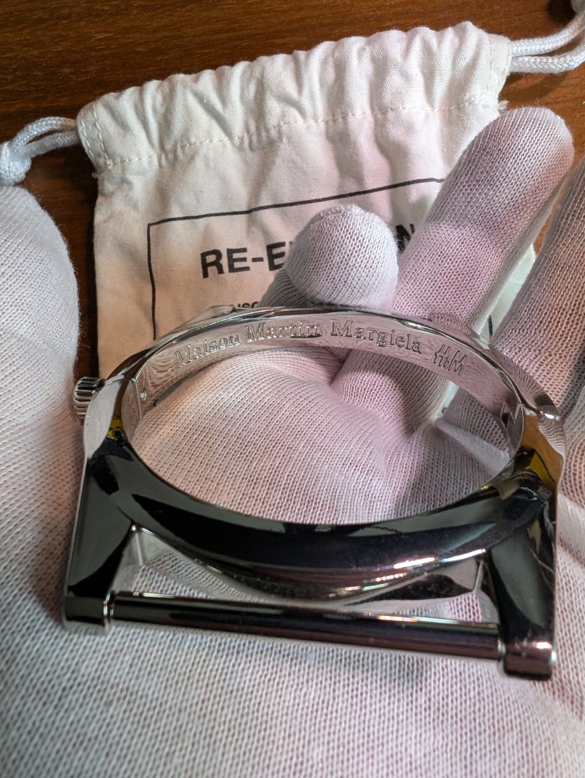 MAISON MARTIN MARGIELA X H&M RE-EDITION ENLARGED WATCH FRAME BRACELET