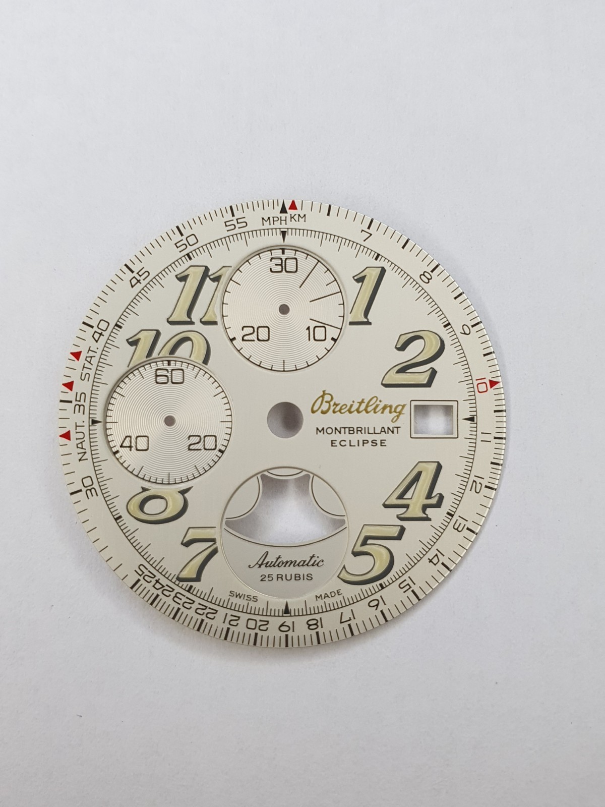Breitling Montbrillant Eclipse Dial – 31.7mm – Old Stock – Parts