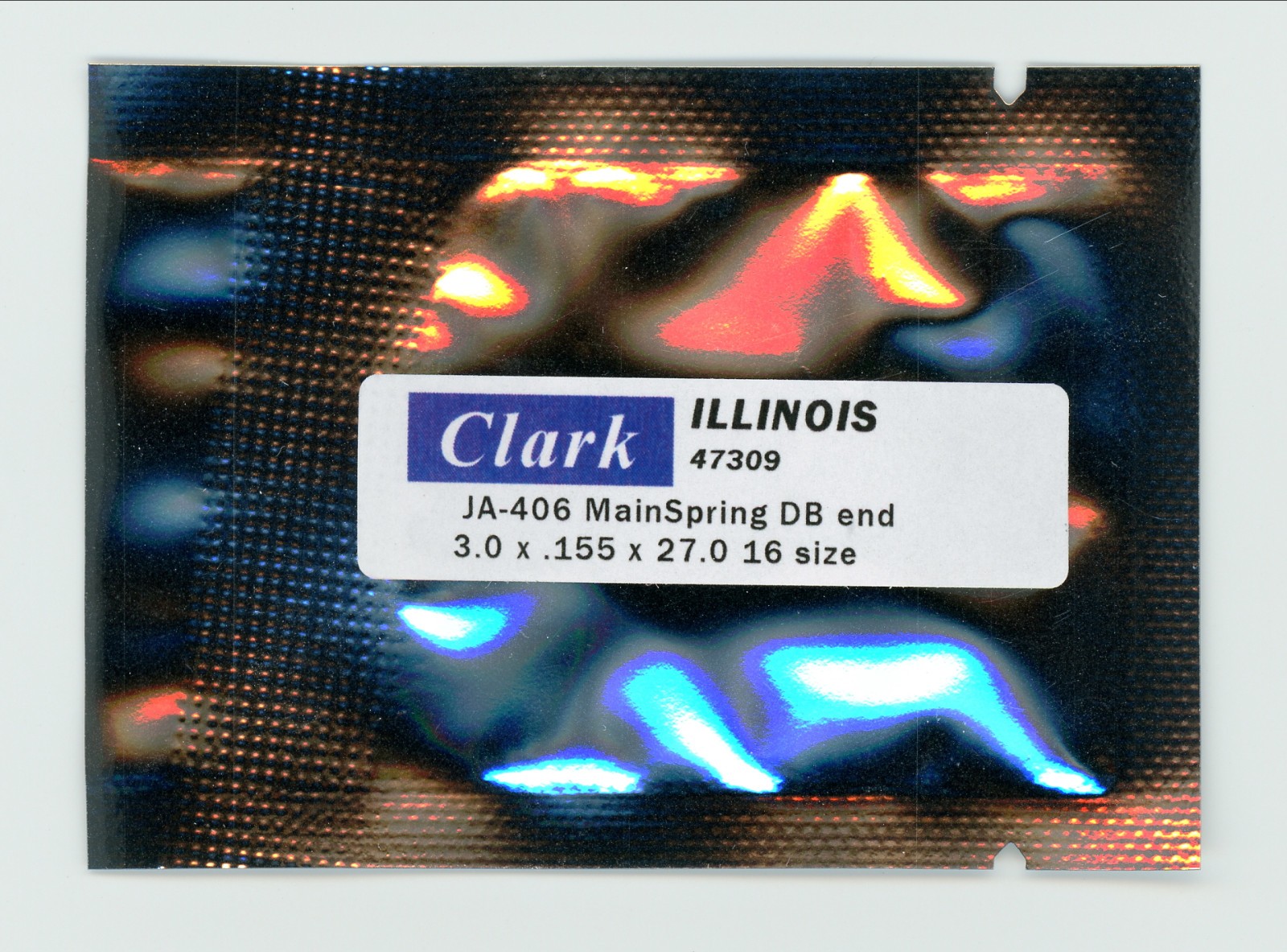 Illinois 16 size Mainspring JA-406 “CLARK”