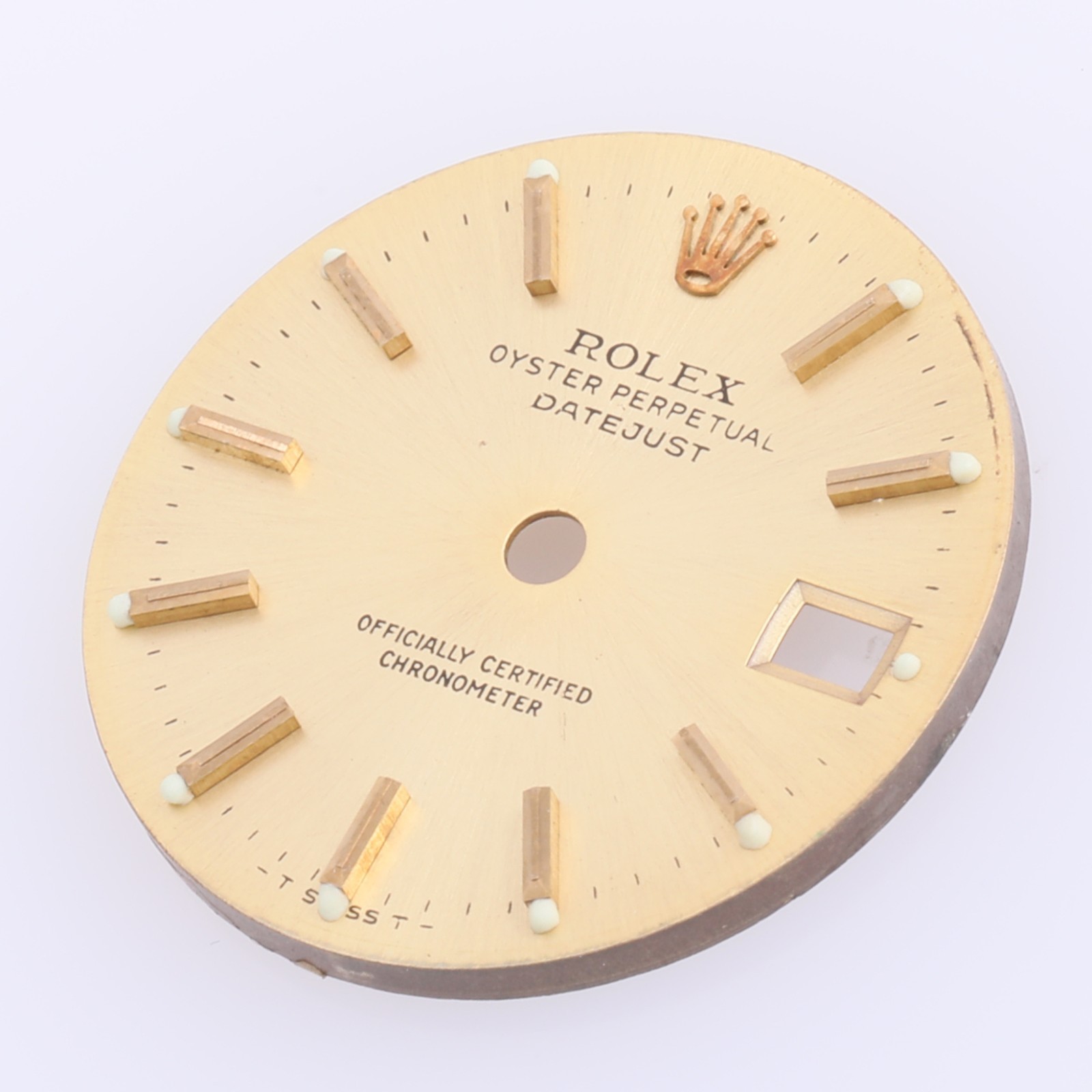 Rolex Lady Datejust 26mm Champagne Stick Dial TSwissT 6917 69173 69178 #i23