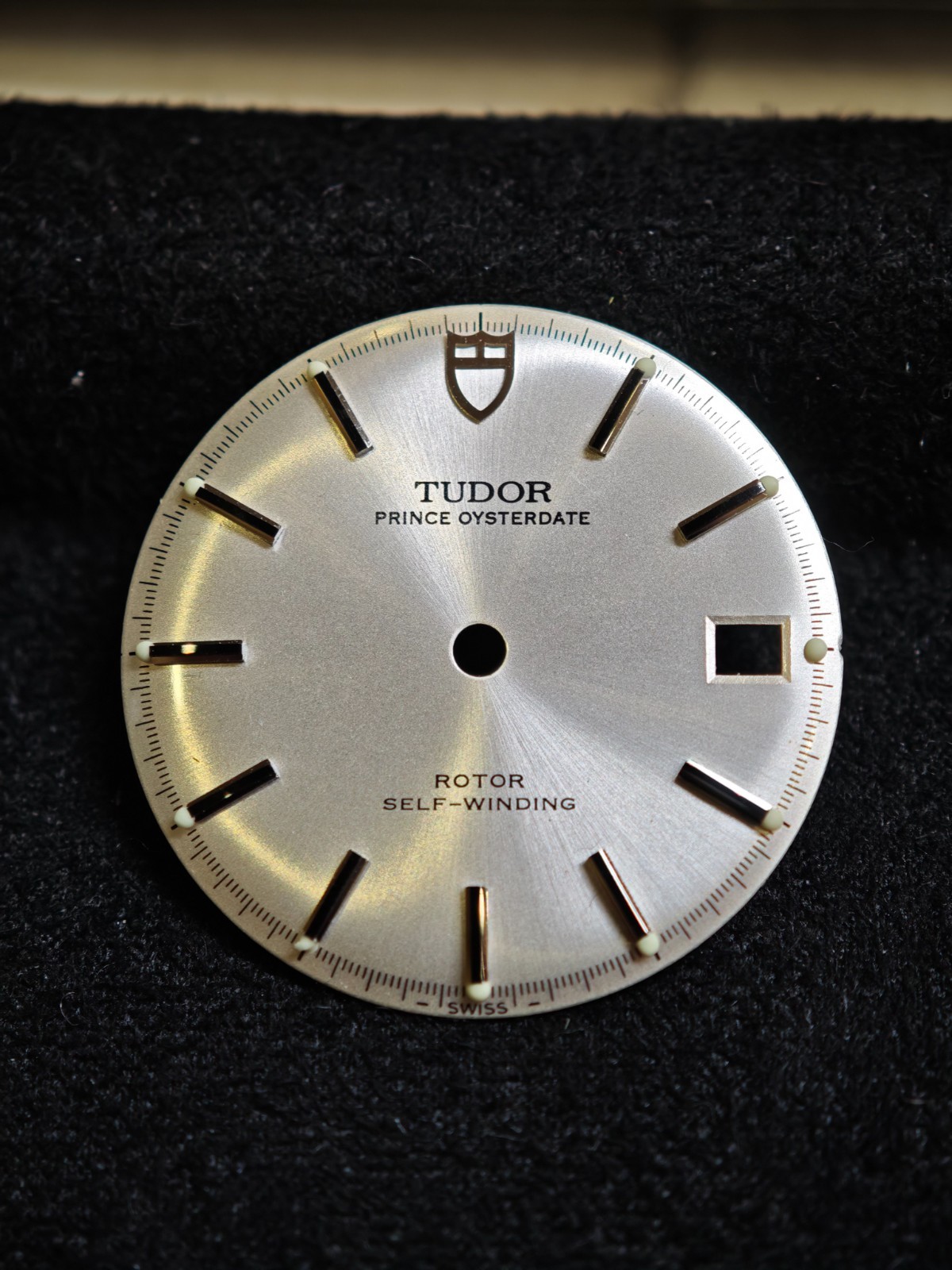 Vintage Tudor 9050 silver oysterprince dial, 27mm,fit for 2783/2784 movement