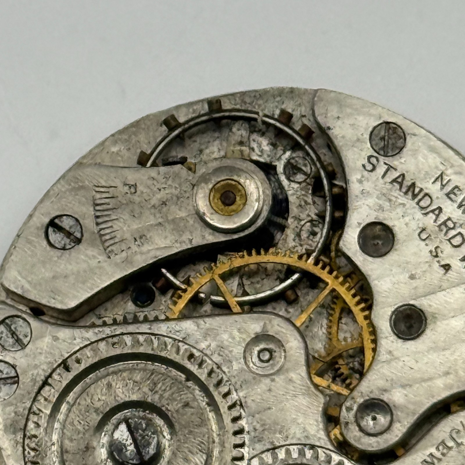 New York Standard Grade 306 Watch Movement Model BI American Antique 0s Parts