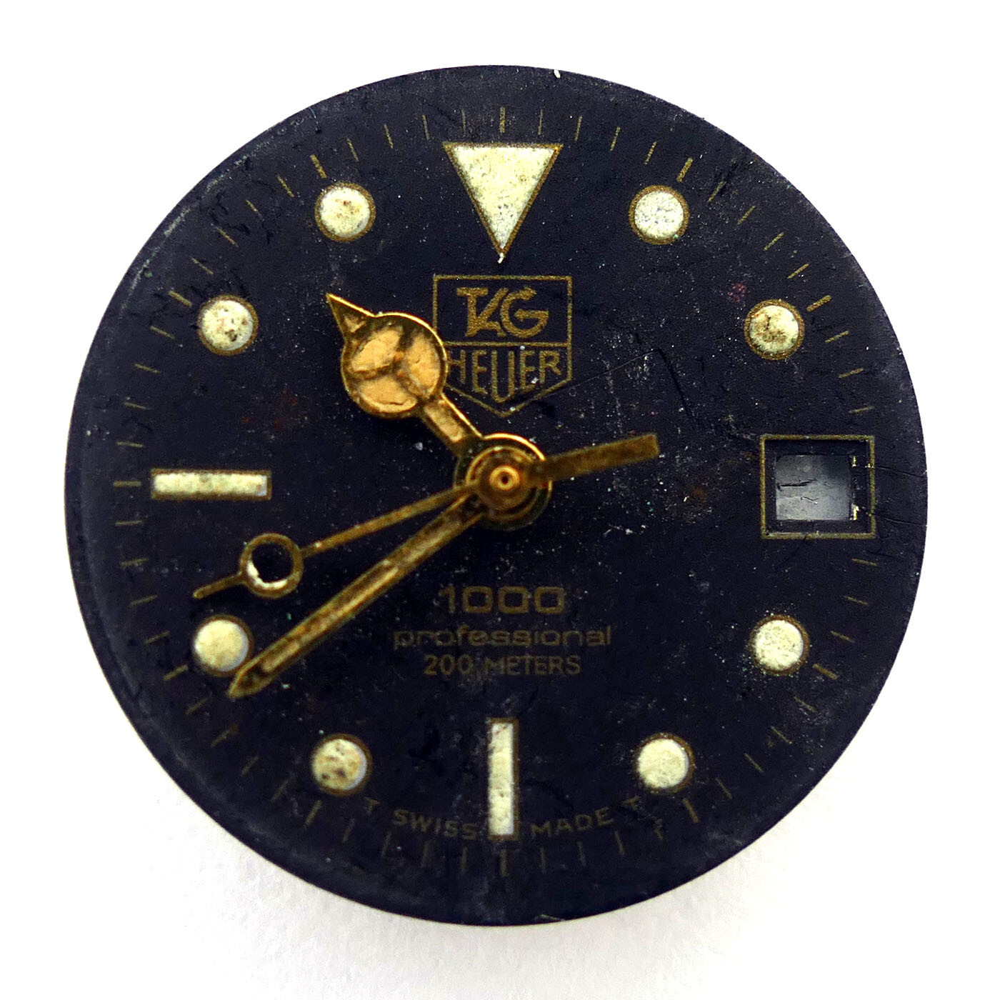 TAG HEUER 1000 PROFESSIONAL 200 METERS BLACK DIAL & 956114 MOVEMENT