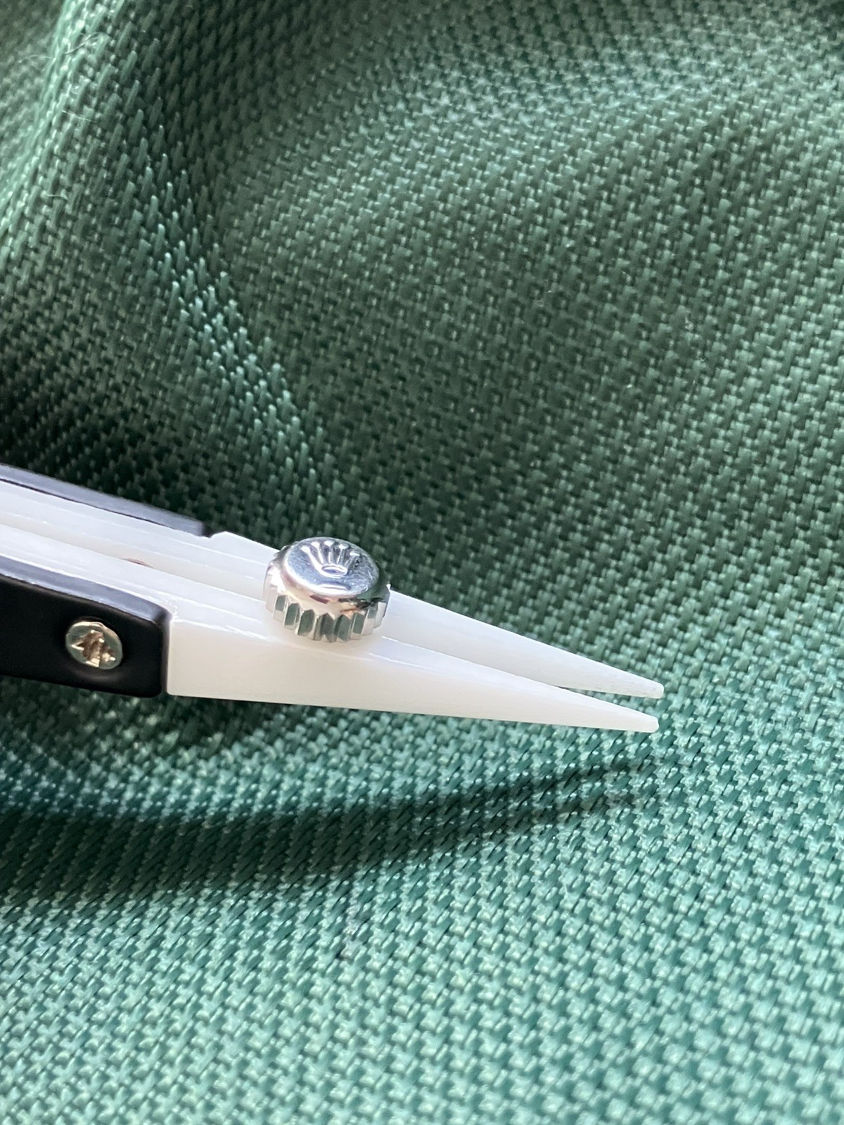 Genuine Rolex Steel 7mm Crown For Milgauss Air-King Sky-Dweller Explorer II Etc