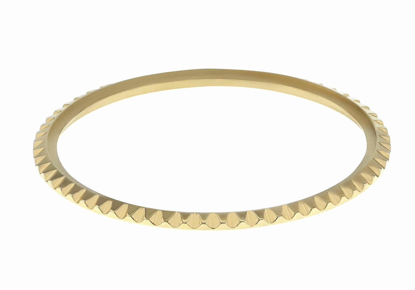 GOLD BEZEL RING FOR OLDER ROLEX SUBMARINER WATCH 5508 5512 5513 5517 1680