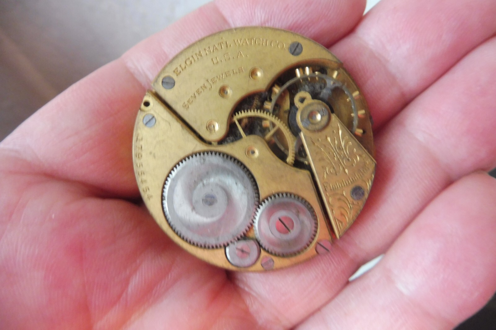 Pocket watch, pocket watch mechanism, ELGIN