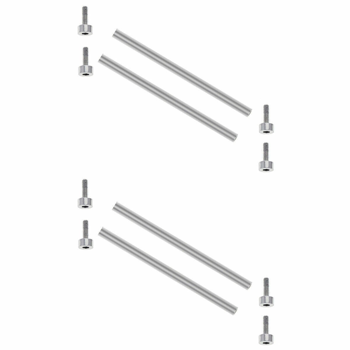 2 SET BAR & SCREW BAR FOR BELL & ROSS BR-03-92 03-94 RUBBER STEEL BAND STEEL