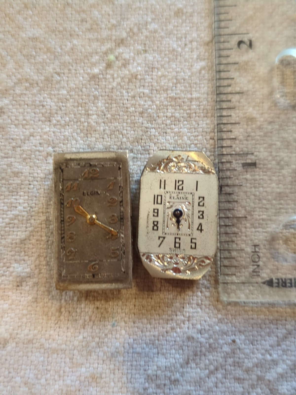 Lot Of 15 Watch Vintage Movements. Accromatic, Invicta, Latham, Dwelsa, Monarch!