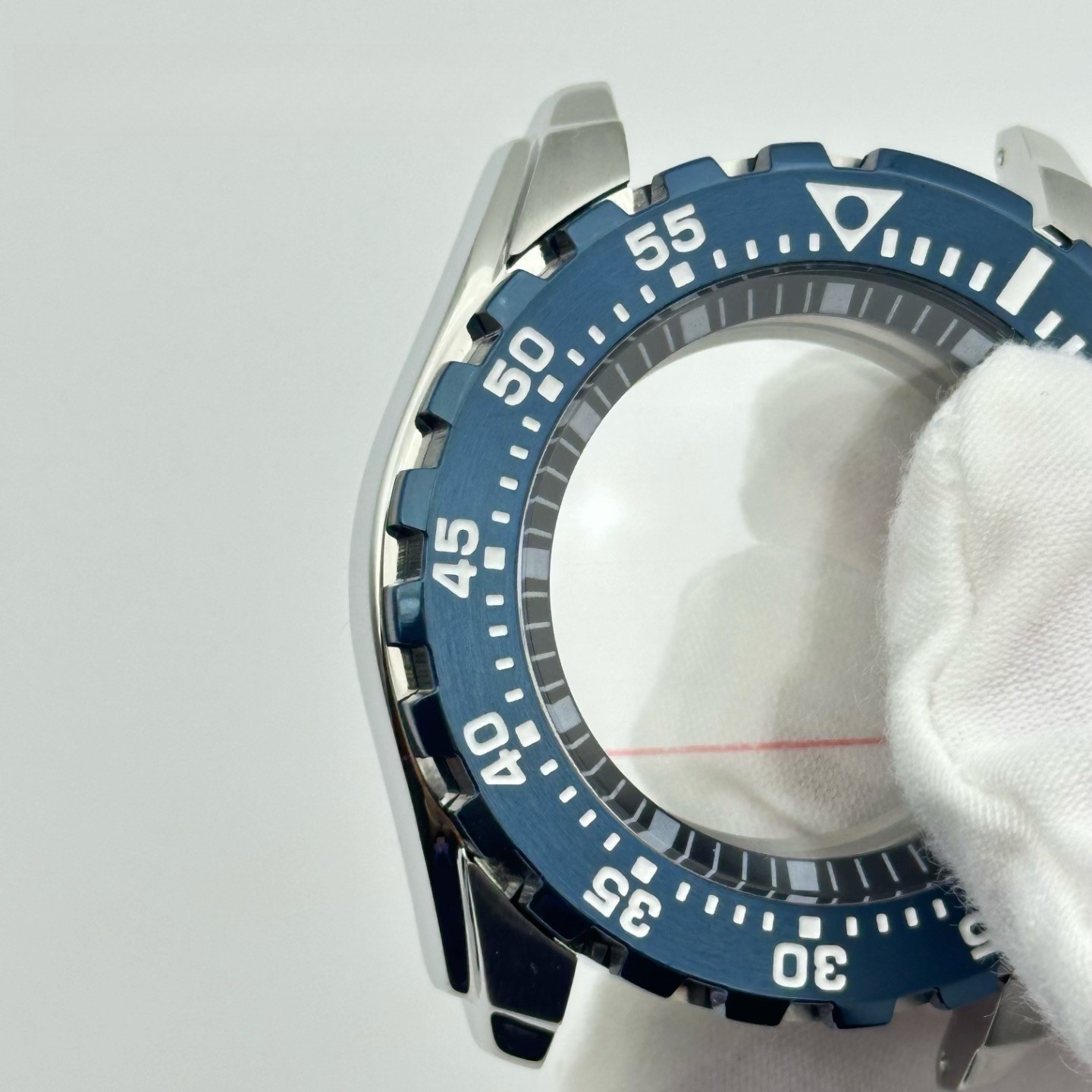 DIY 5ATM 45.5mm Steel Watch Case For Seiko NH35 NH36 NH38 Movement 28.5mm Dial