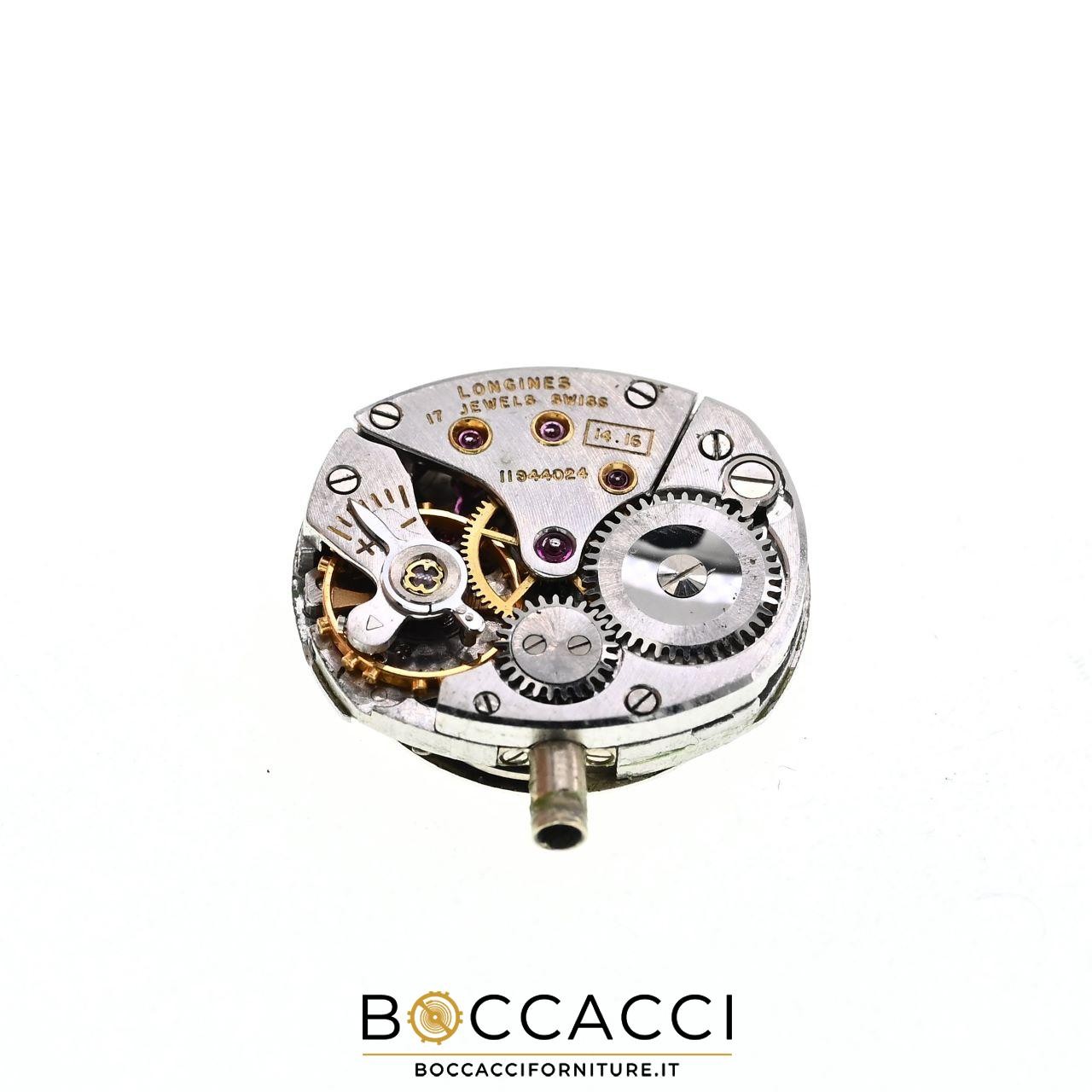 LONGINES 14.16 Complete Movement, Needs Servicing, Balance Swings Freely 1 Ca…