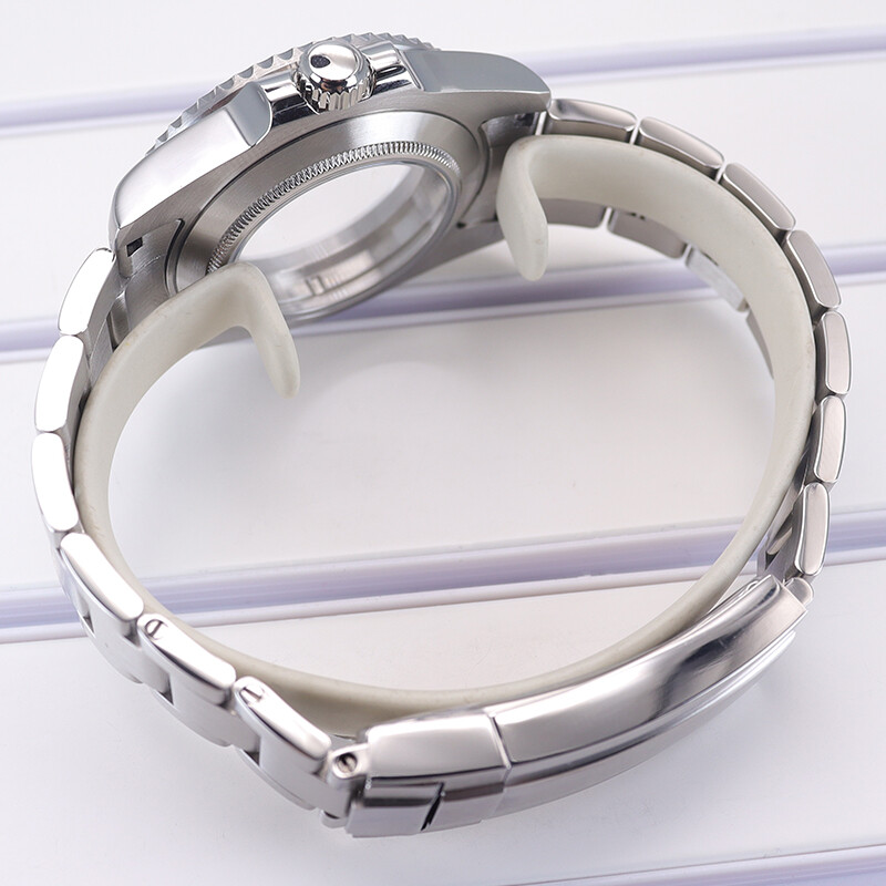 316L Stainless Steel nh35 watch Cases strap Two color GMT ceramic ring Movement