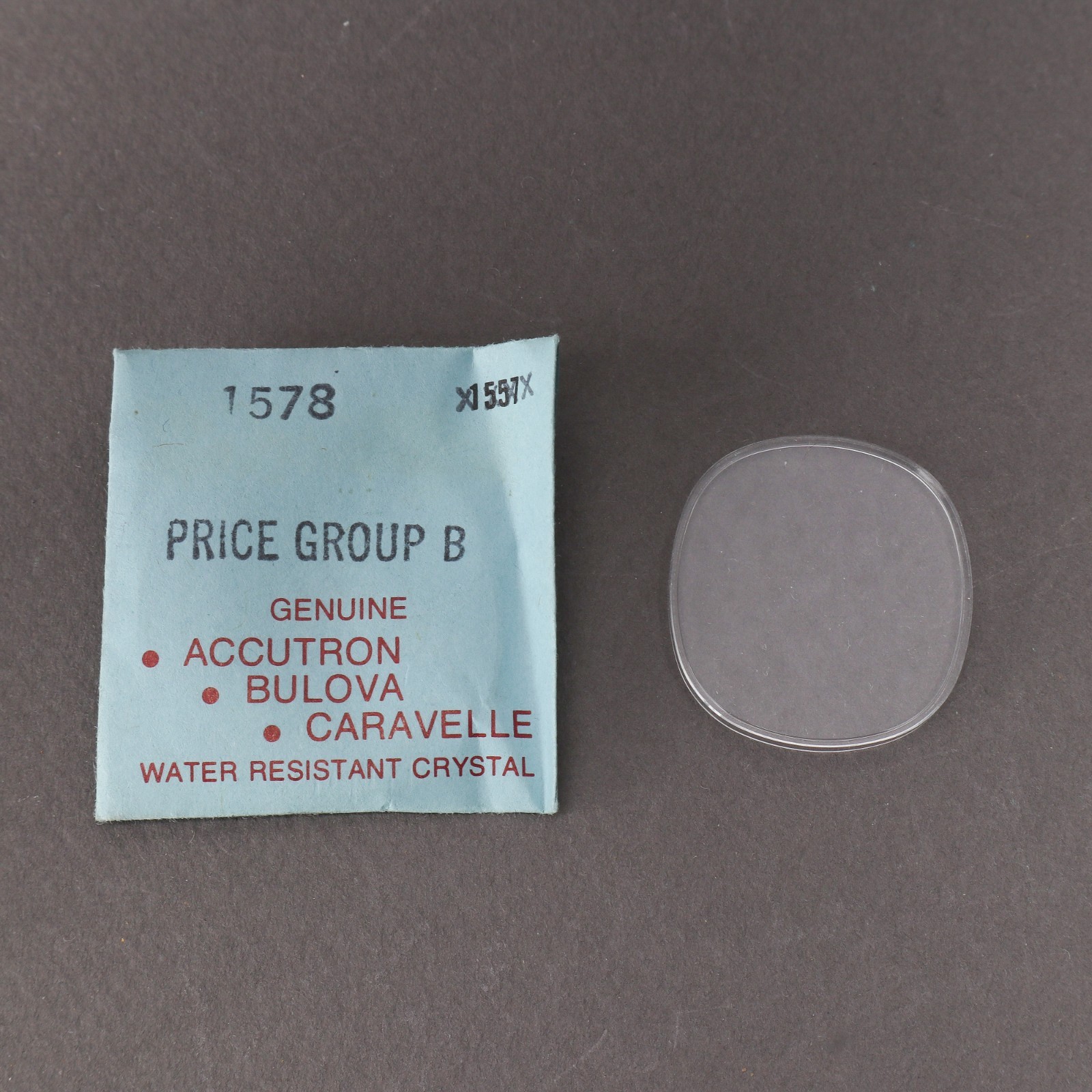 New Old Stock Bulova Crystals Watchmakers Parts For Watch Repairs – See List