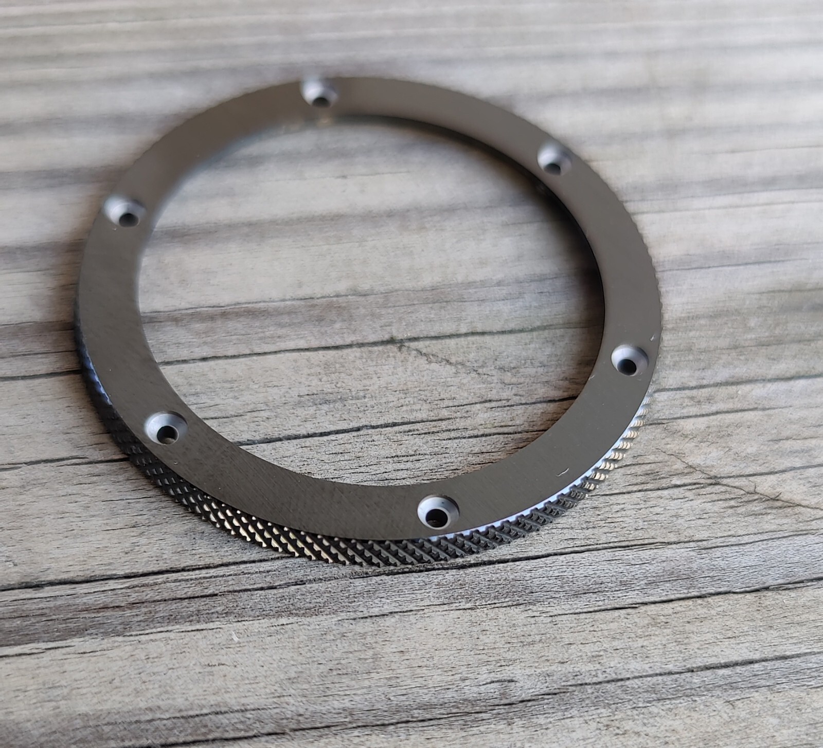 Ceramic Black Brushed Bezel Insert For Hublot Big Bang Classic Fusion 44-45mm