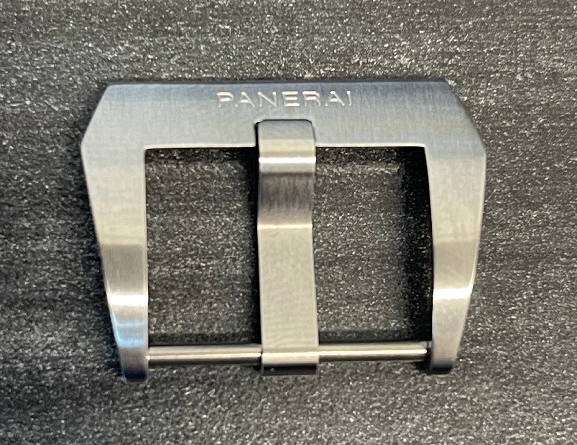 Panerai OEM Brushed Stainless Steel Pre-V Tang Buckle 20MM