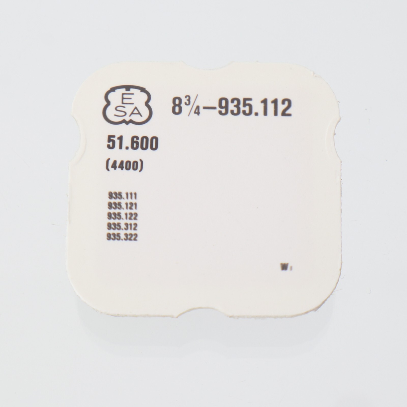 Genuine ESA 935.112 Cell Strap Watch Part #4400 New Old Stock 51.600 (G5D13)