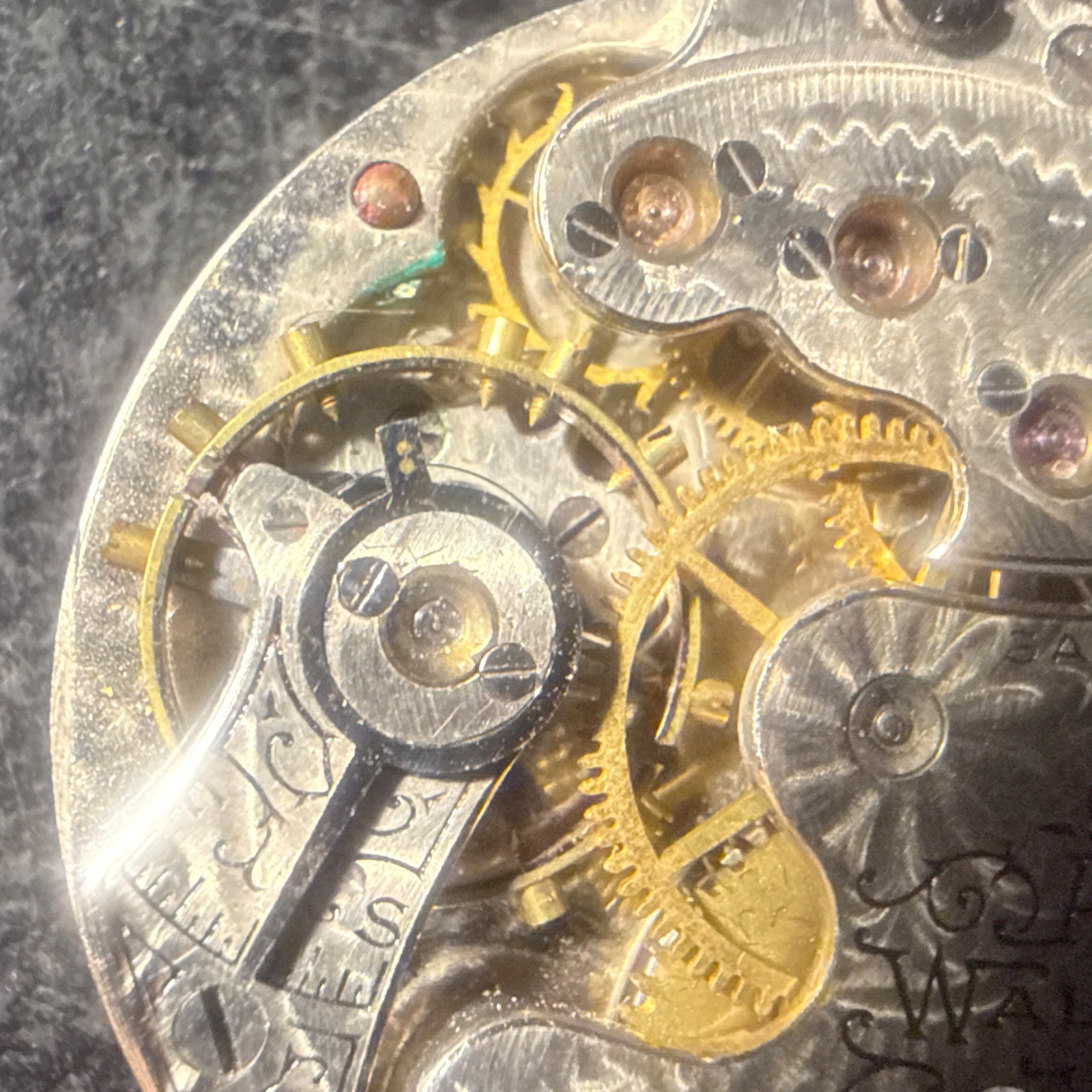 1893 Waltham Model 1891 Grade 64 Movement And Dial Parts Or Repair ⏱️