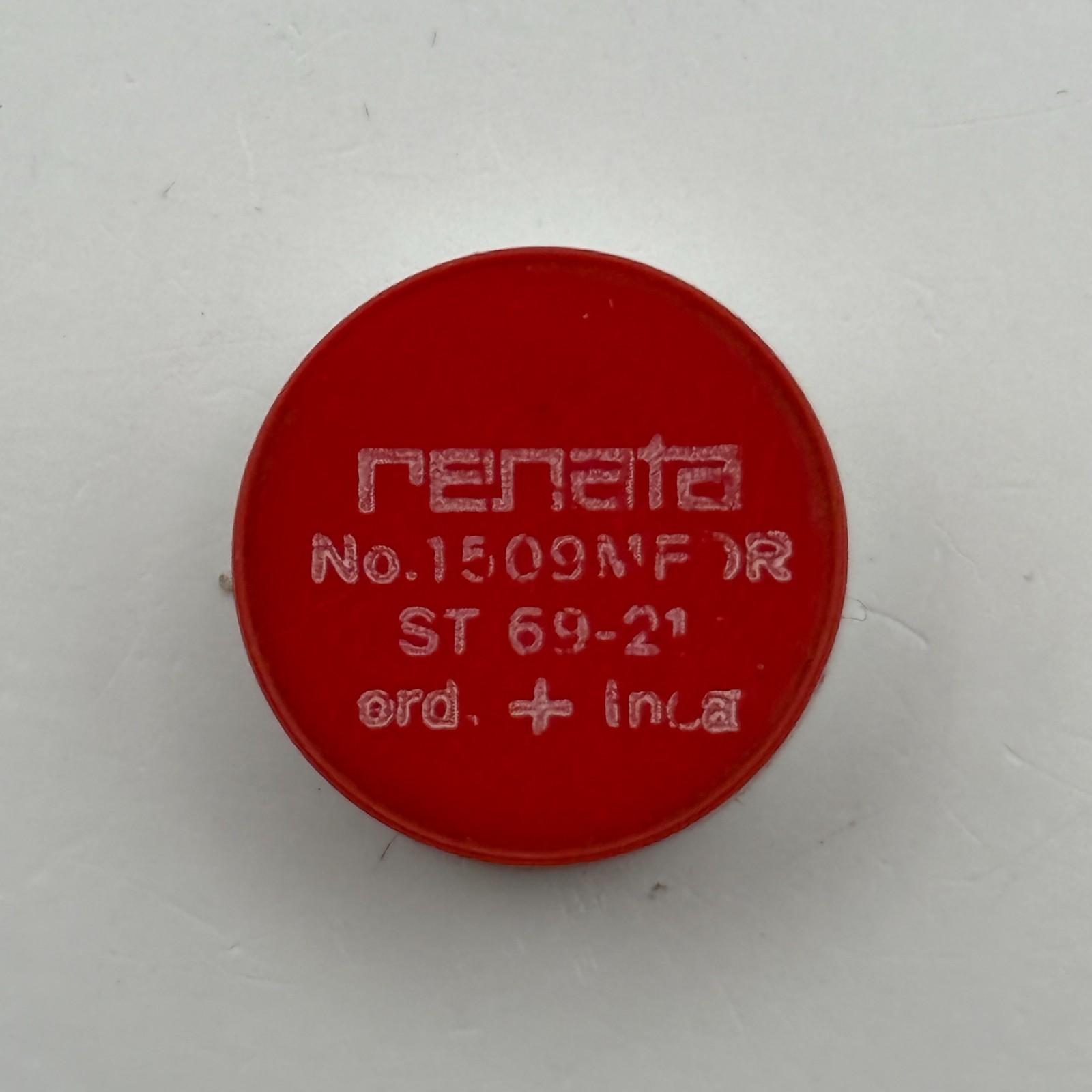 ST 69-21 Balance Wheel Complete And Spring Renata 1509 Watch Movement Parts NOS
