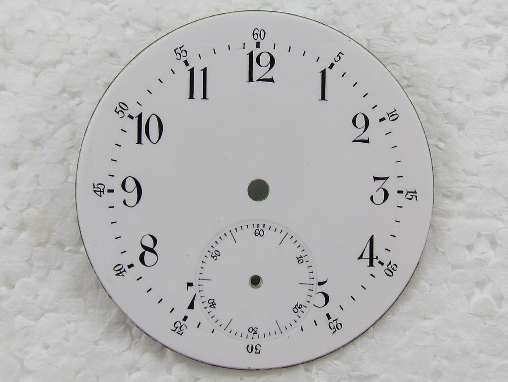 Chopard L.U.C Antique Swiss Pocket Watch Original Enamel DIAL Watch-face 44.5mm