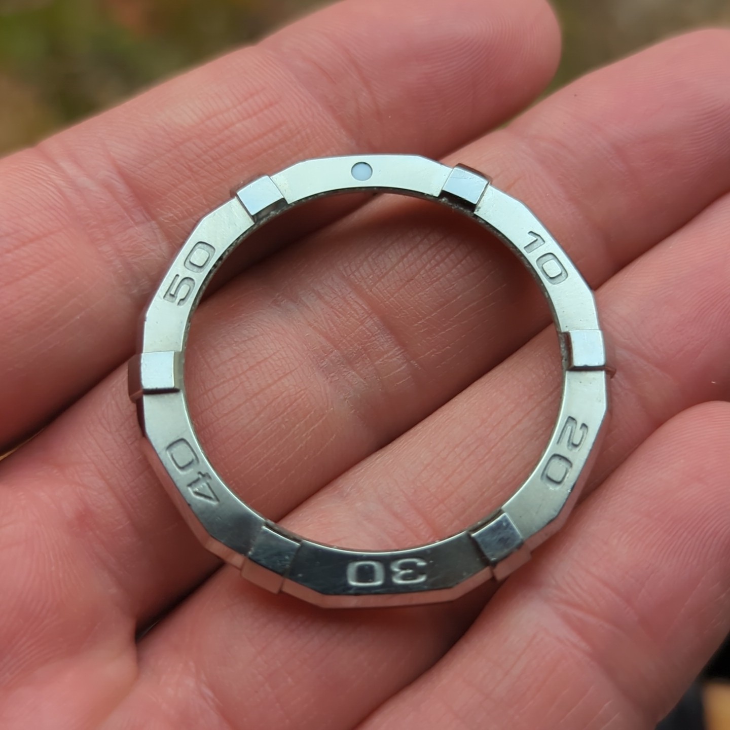 Tag Heuer CAY2110-0 Aquaracer Used Original Watch Bezel Part (U75)