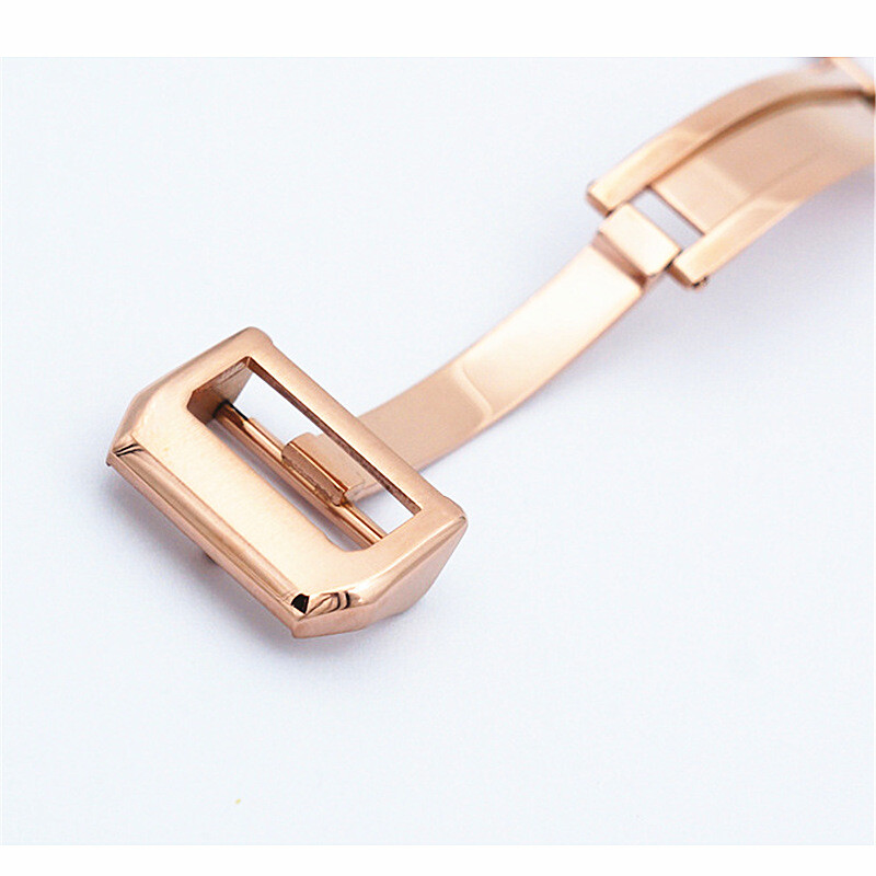 For IWC High Quality Stainless Steel Folding Clasp Buckle Watch Accessories 18mm