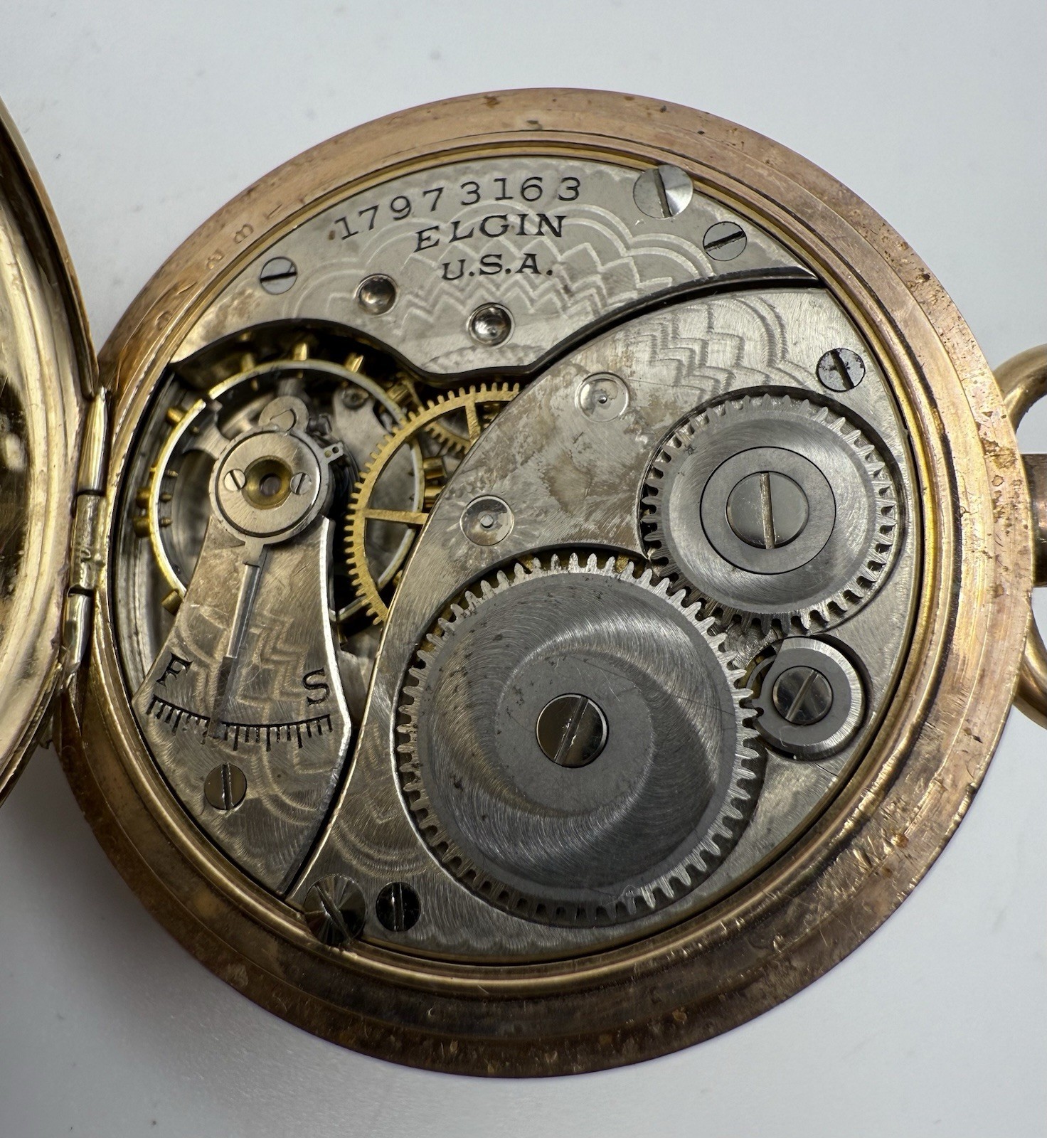 Elgin National Watch Grade 320 Size 0s/7 Jewels.