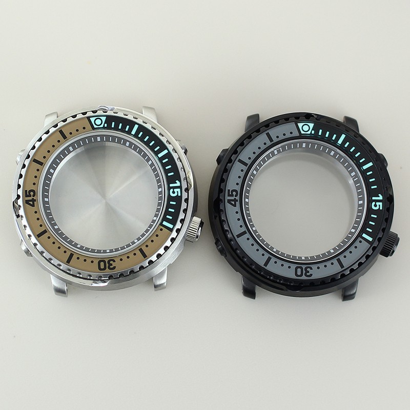43.3mm Stainless Steel Watch Case for NH34 NH35 NH36 Movement 28.5mm Dial