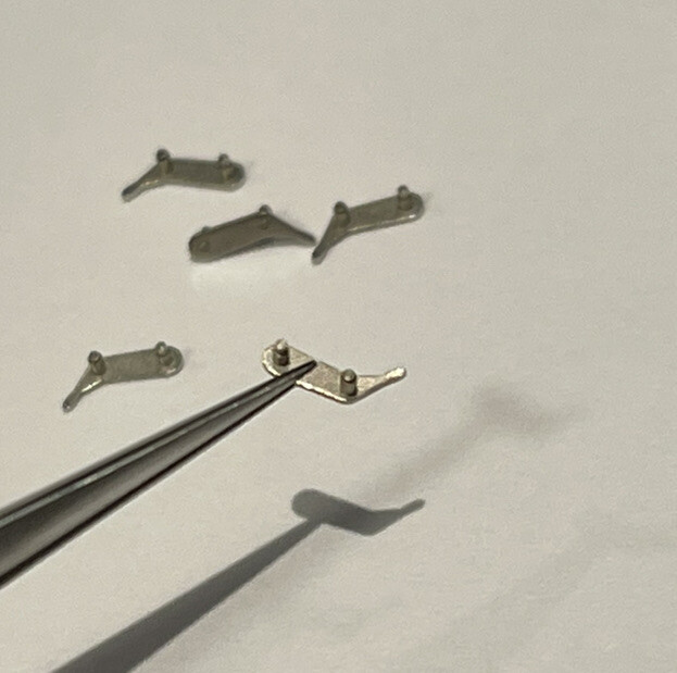 To Fit Quartz Cartier, Ebel Caliber 057, 157 Ditend, Setting Lever Watch Part