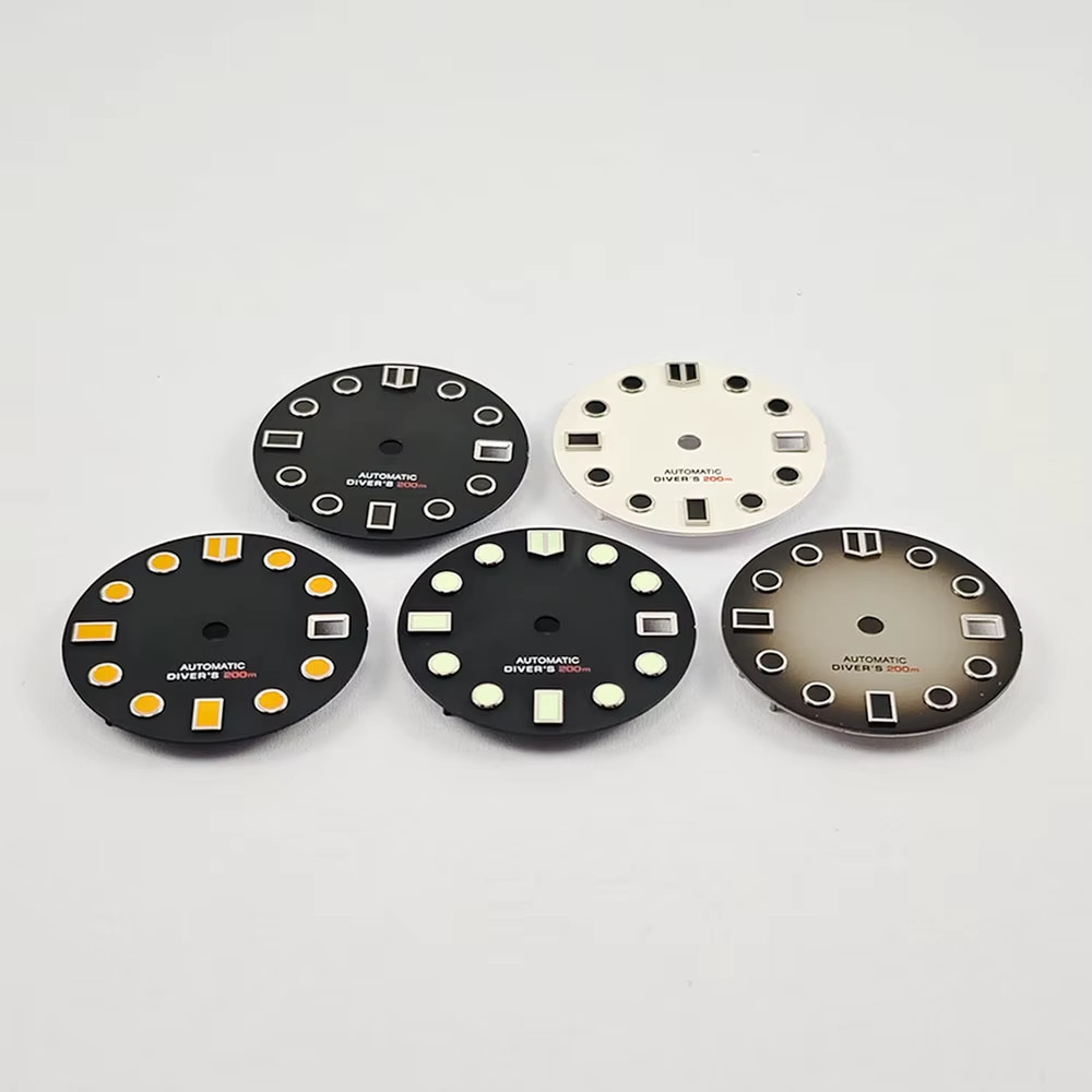 NH35 28.5Mm No Logo Sterile Sanding Watch Dial for NH35A NH36 Movement High Qual