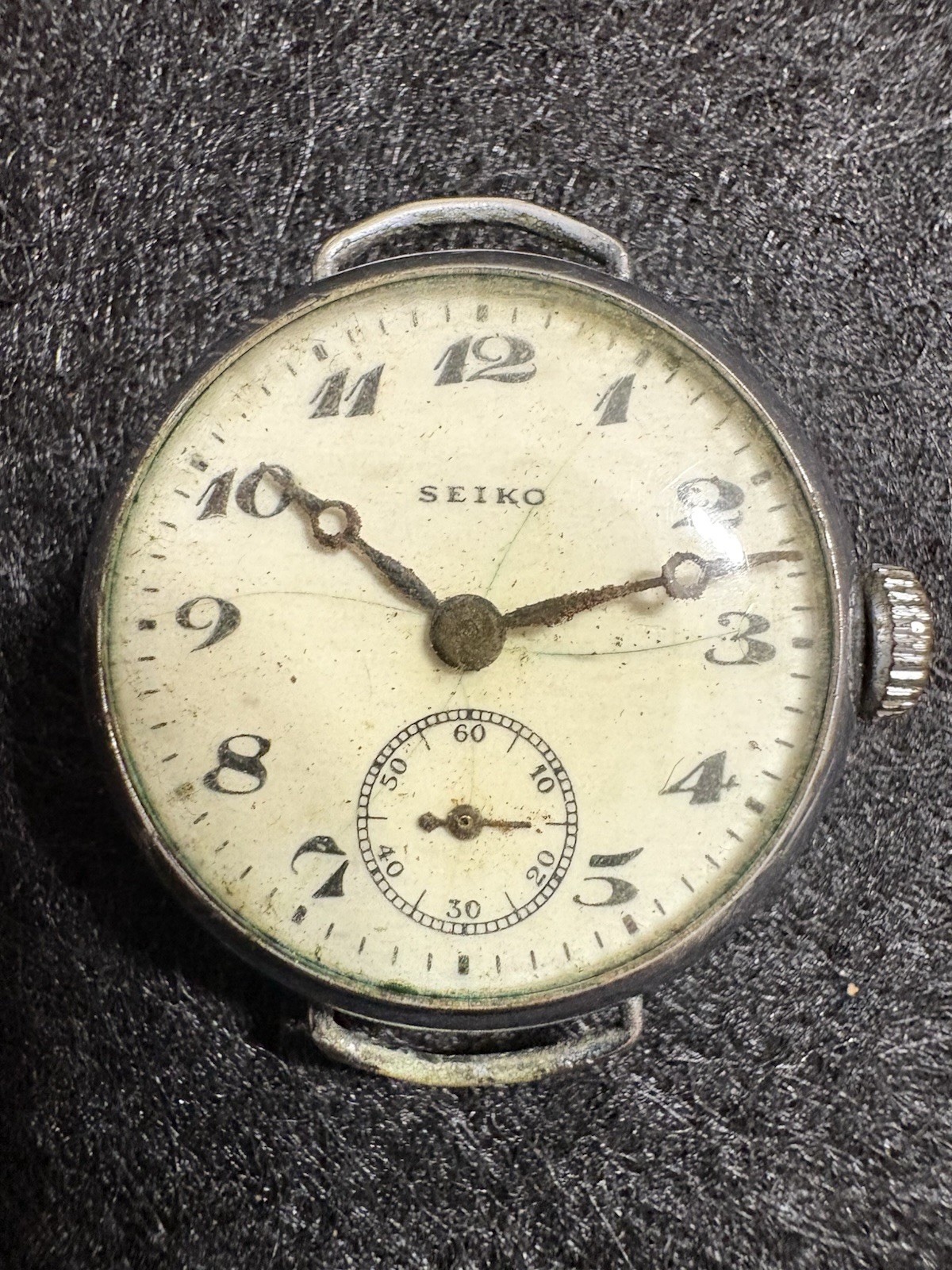 Museum Rare Antique 1924 First SEIKO Wristwatch SKS 7J Adjusted Movt Vintage