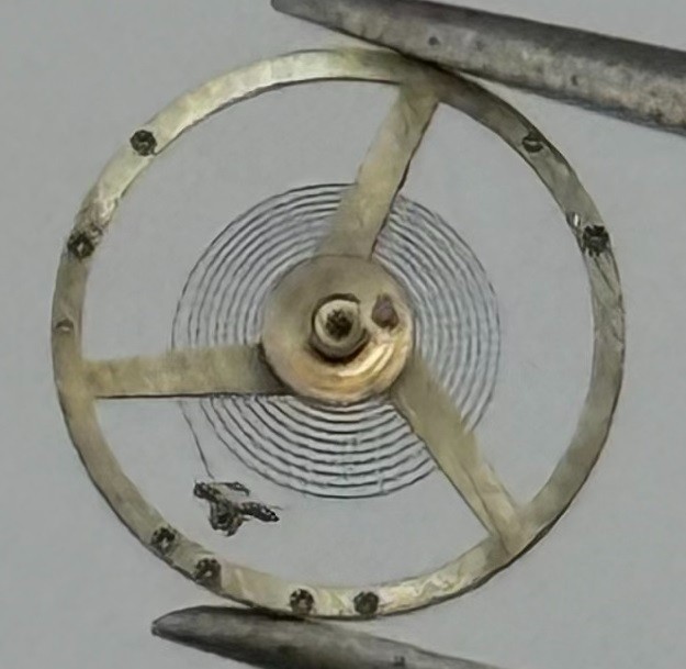 AS 1677 Inca Balance Wheel Complete And Spring Watch Movement Parts NOS