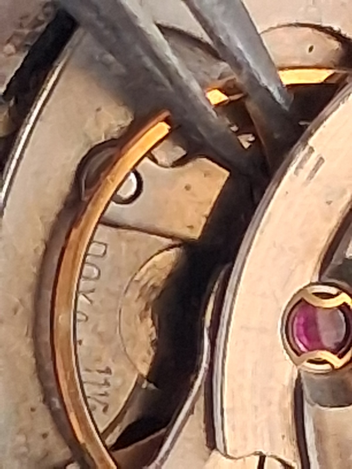 Doca cal.11 1/2 118 wristwatch movement Date.