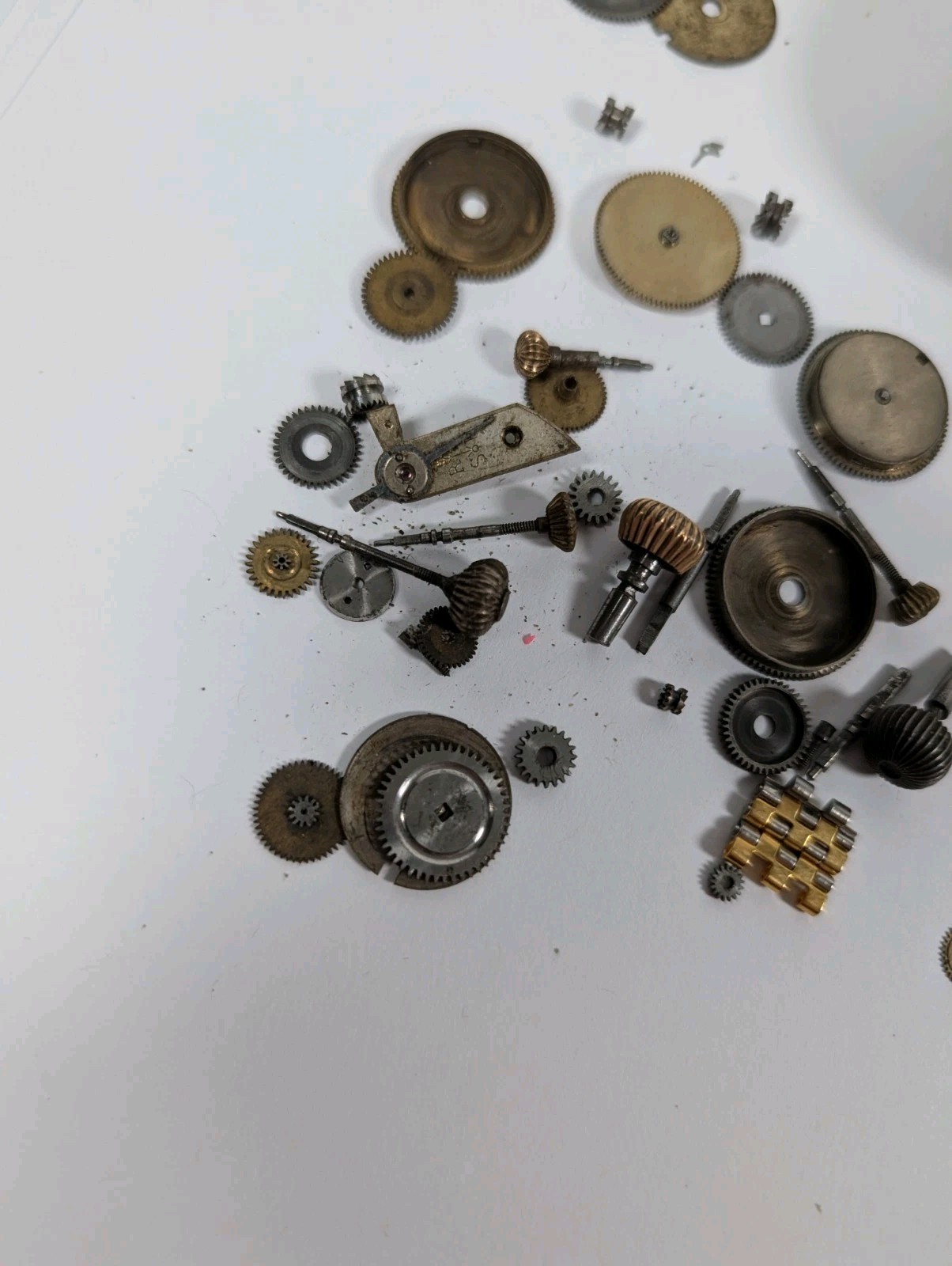 Vintage Watch Clock Movement Parts Lot PARTS REPAIR CRAFT