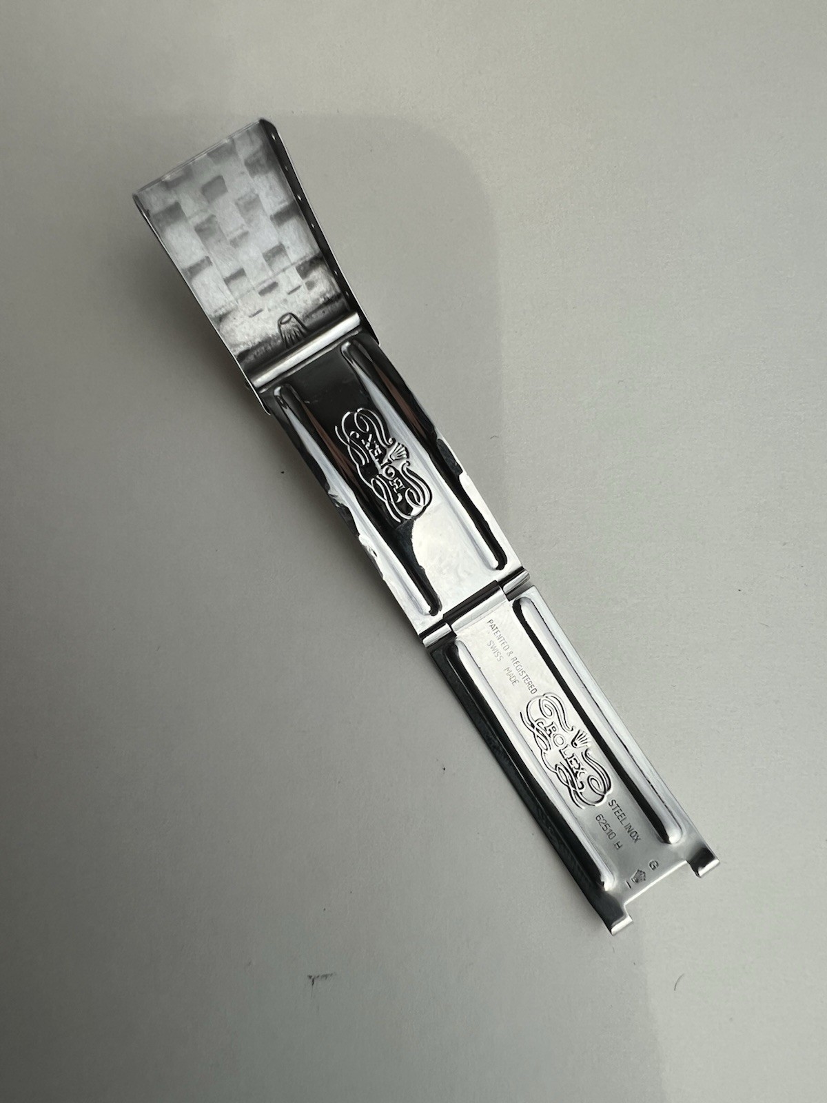 Genuine Rolex GMT-MASTER or Datejust 20mm Watch Bracelet Clasp 62510 H G 1982
