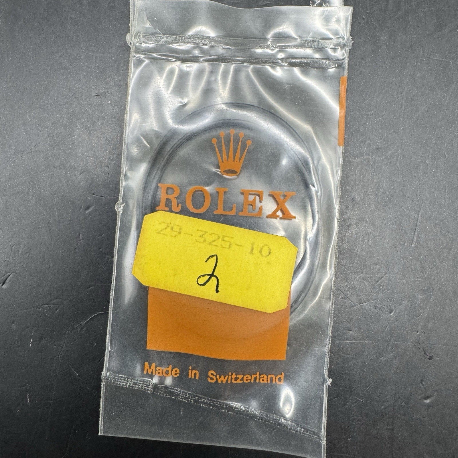 (1) Genuine Rolex Case Back Rubber Gasket 29-325-10 NOS 1675 GMT-Master Sport Mo