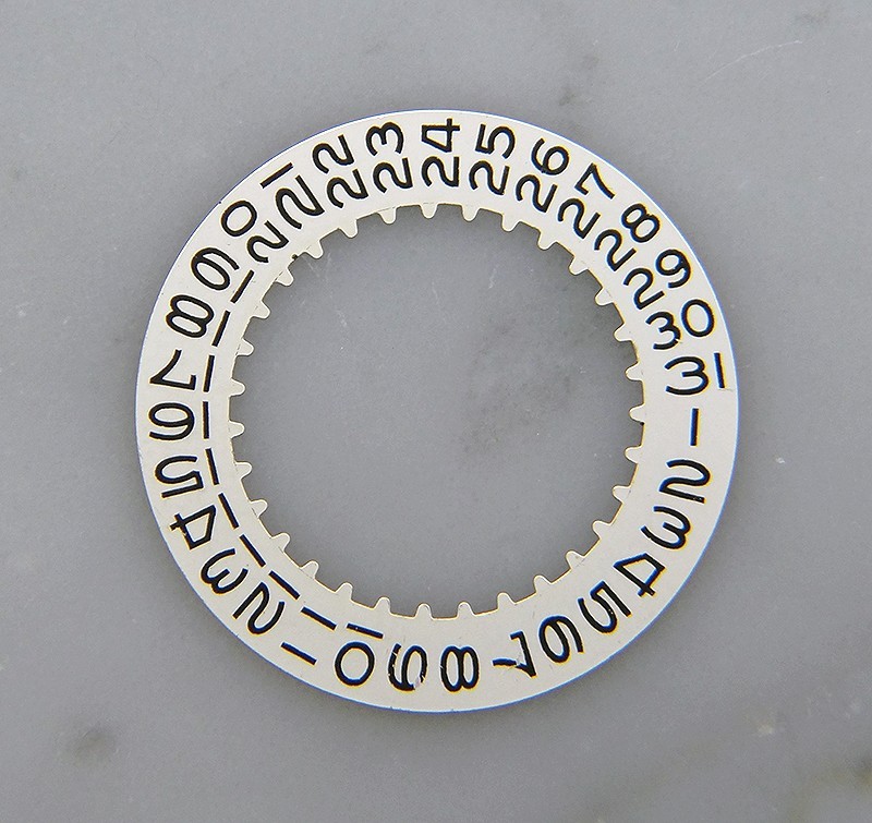 Rare Genuine Rolex Submariner GMT Silver Hook 7 Date Disc Wheel 1560 1570 1575