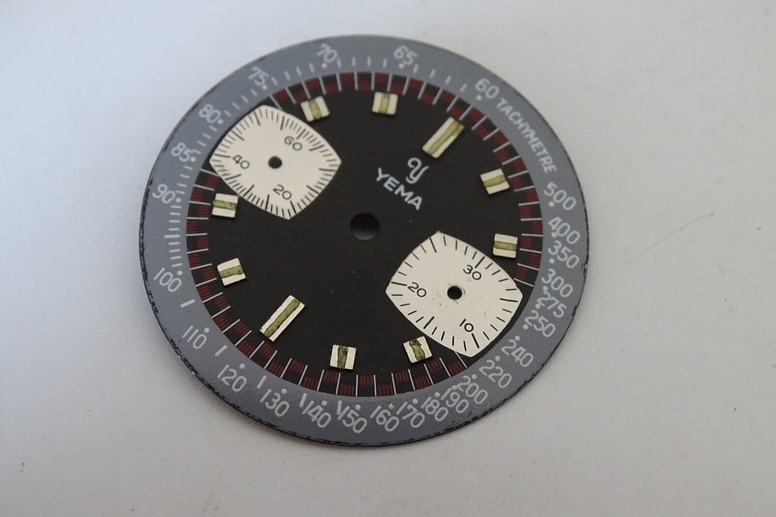Yema Chronograph Dial Valjoux 7730 Vintage