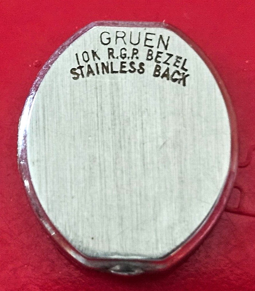 GRUEN 243 17J Watch Movement (REMOVED FROM GOLD CASE/BALANCE RUNS) LOT.325