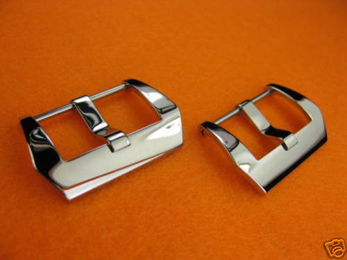 New 24mm HQ Swiss Stainless PRE-V SCREW IN BUCKLE Made FOR PANERAI Strap 2PC 24