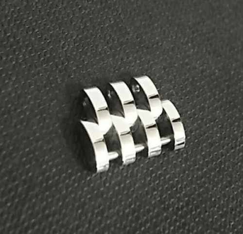 FRANCK MULLER 1.25cm 802QZ Long Island 12.5mm piece link band Genuine Watch