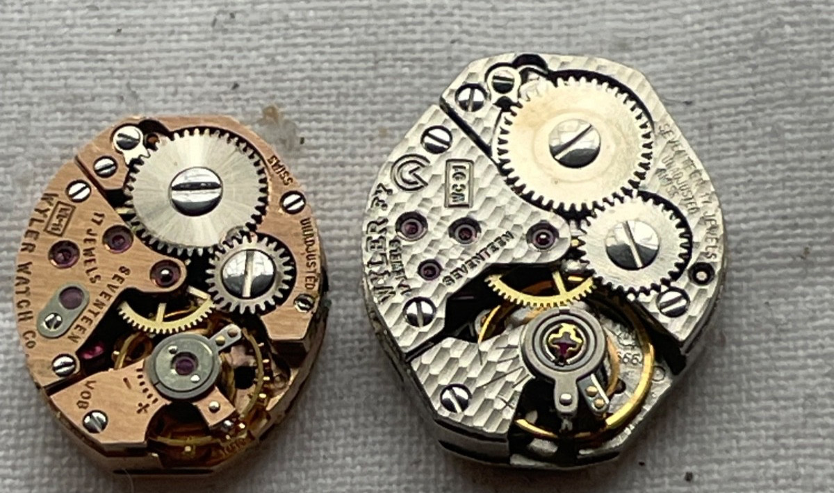 Wyler – 2 movements for womens watch – lot0304