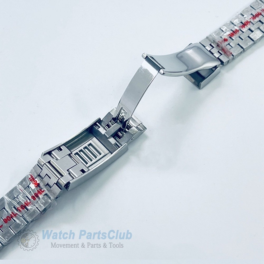 Watch Repair 40mm Fluted Case Jubilee Bracelet Fits NH35 ETA2824 Movement