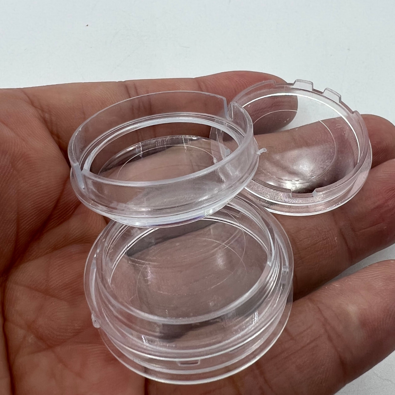 10/30/50pcs Big/Small Size Plastics Watch Movement Packaging Box Storage Boxes