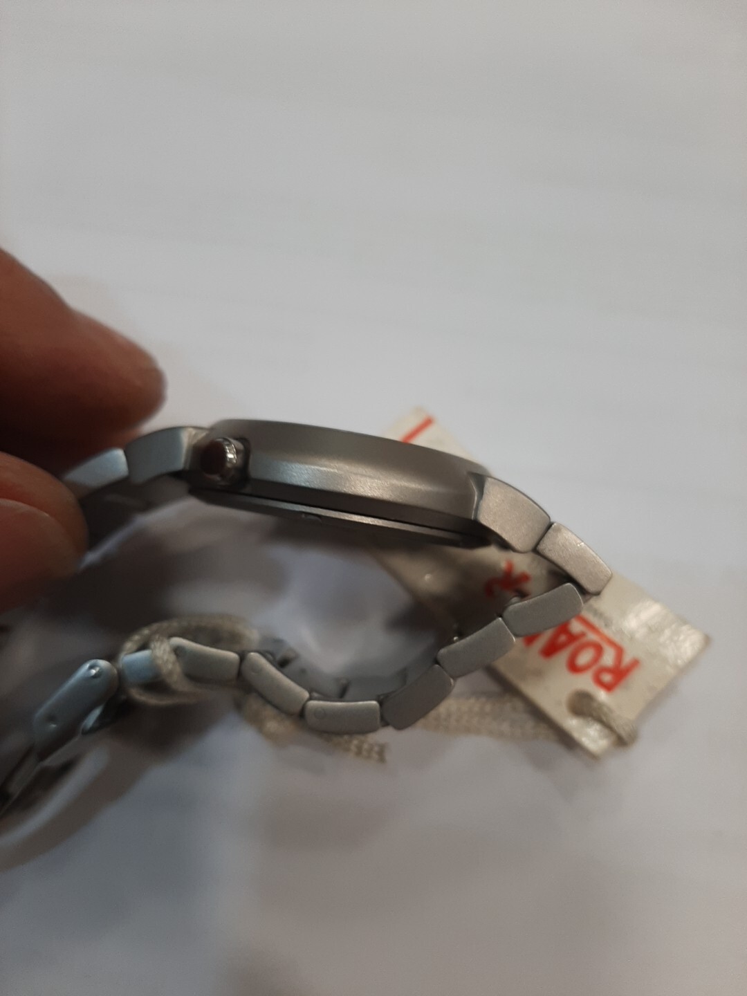 Roamer Power 8 Chrono Glass Case Button Strap