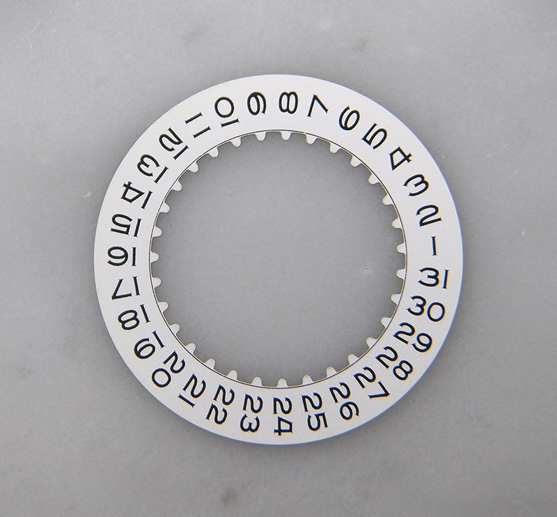 Vintage Genuine Rolex 3135 3175 3185 Closed 6 & 9 White Date Disc Watch Wheel