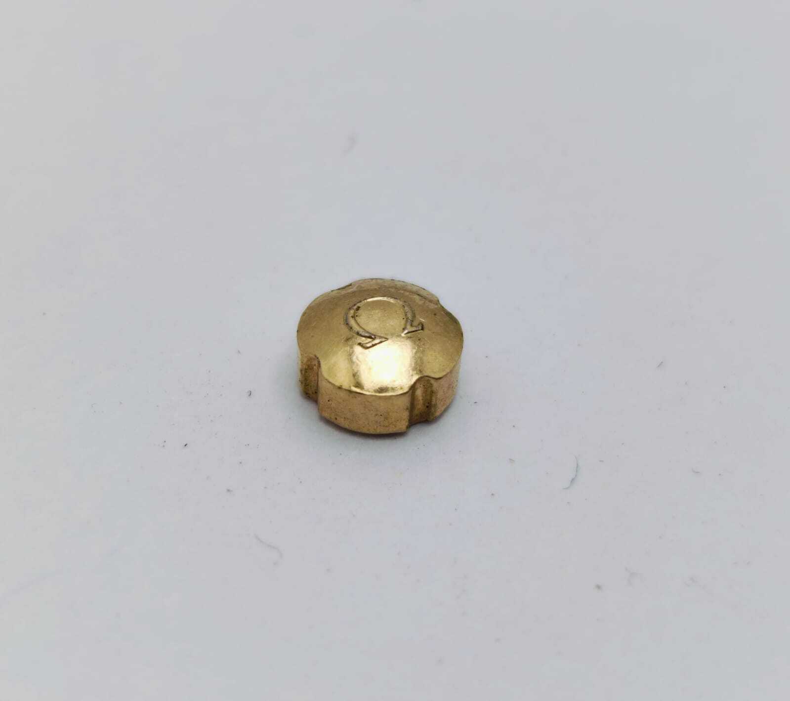 5.1mm x 2.9mm Omega Seamaster Watch Crown Pink Gold 42023